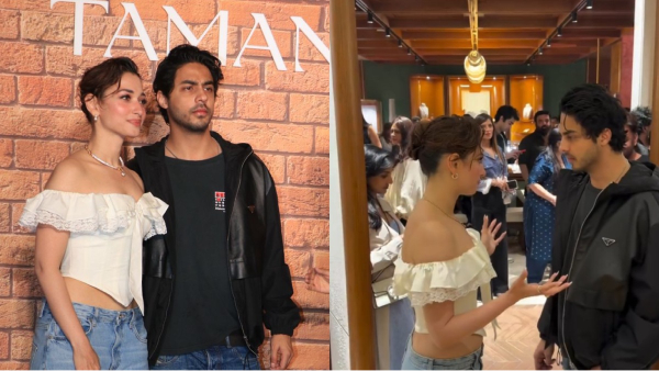 Aryan Khan attends Tamannaah Bhatia jewellery shop photos stirs many rumours