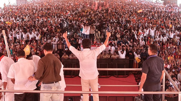 Vijay Targets CM MK Stalin in Vellore Speech Blue Sattai Maran Raises Counter Question