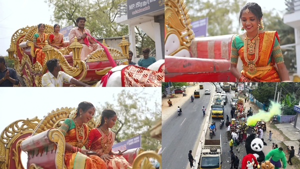 Madurai Muthu celebrate his two daughters puberty function in a grand manner Madurai Muthu celebrate his two daughters puberty function in a grand manner