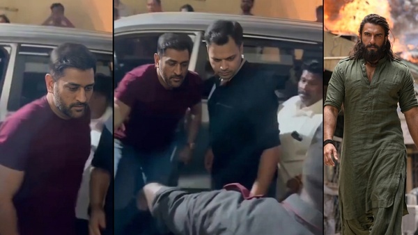 Dhoni Spotted at Sathyam Cinemas Watching Dhurandhar 2 Dhoni Spotted at Sathyam Cinemas Watching Dhurandhar 2