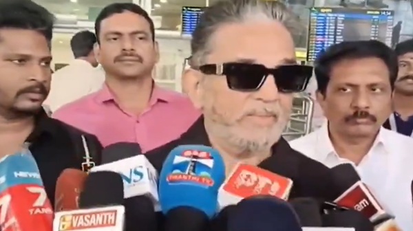 Kamal Haasan on Film with Rajinikanth Work Begins After Elections Kamal Haasan on Film with Rajinikanth Work Begins After Elections