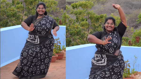 Indraja Shankar s Bharatanatyam Video Goes Viral Fans Recall Late Robo Shankar and Request Veena Tribute