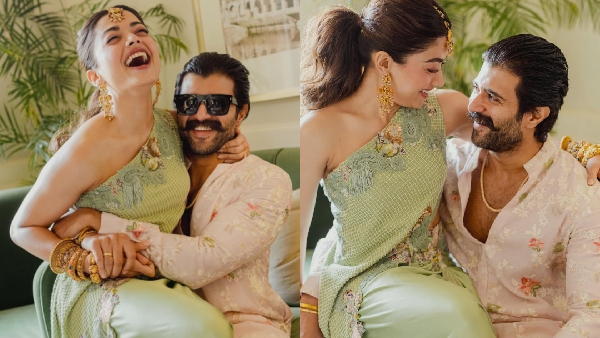 Rashmika Mandanna amp amp Vijay Deverakonda Share Joyful Haldi Celebration Moments Udaipur Wedding Photos Go Viral Rashmika Mandanna amp amp Vijay Deverakonda Share Joyful Haldi Celebration Moments Udaipur Wedding Photos Go Viral