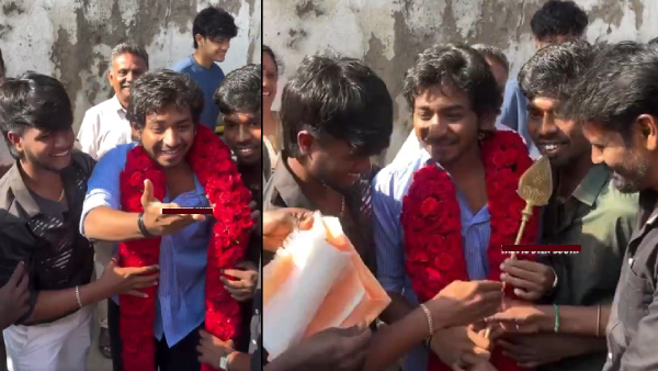 Ken Karunas Gets Grand Welcome Friends Troll All India Fan Club Moment