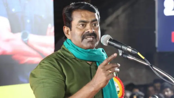 Seeman Slams Vijay Over Complaint Against Ponraj Raises Questions on Double Standards Seeman Slams Vijay Over Complaint Against Ponraj Raises Questions on Double Standards