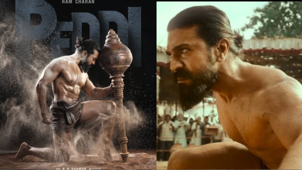 Peddi team gives powerful treat to Ram Charan birthday and Ram Navami for fans Peddi team gives powerful treat to Ram Charan birthday and Ram Navami for fans