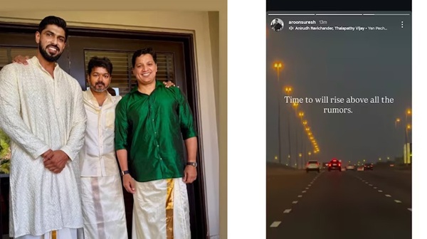 Time to Rise Above All Rumours Bodyguard s Post Fuels Vijay Trisha Controversy Time to Rise Above All Rumours Bodyguard s Post Fuels Vijay Trisha Controversy