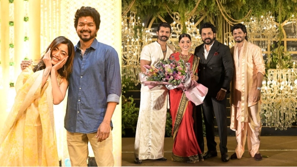 Thalapathy Vijay not attending Rashmika Mandanna Wedding Reception but Sulthan Actor Karthi attends