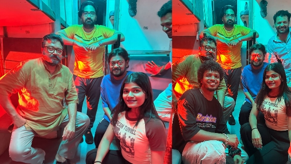 Ravi Krishna s latest bts photos at 7G Rainbow Colony 2 song shoot