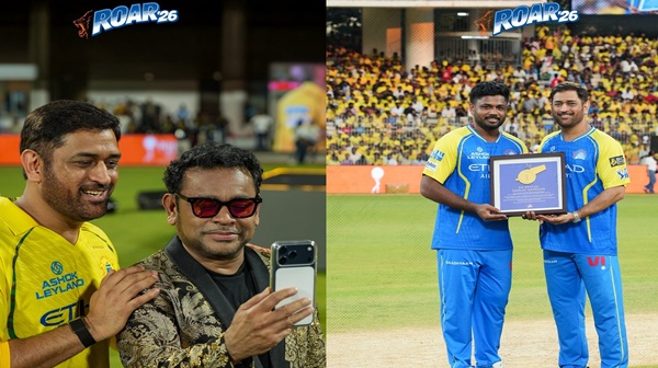 CSK is an Emotion Sivakarthikeyan Praises MS Dhoni at Roar 26 Event