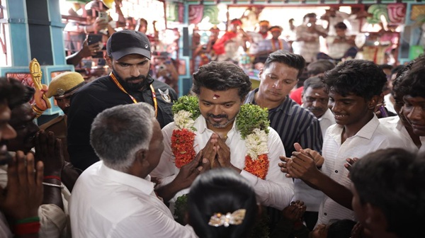 Vijay Issues Emotional Appeal to Tamil Nadu Voters Urges Support for TVK Whistle Symbol