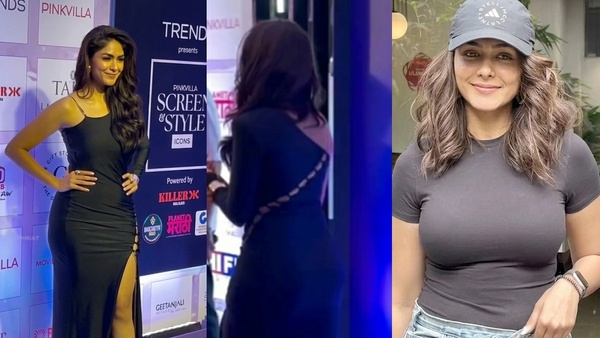 Mrunal Thakur says Papparazi will focus on her back at an event