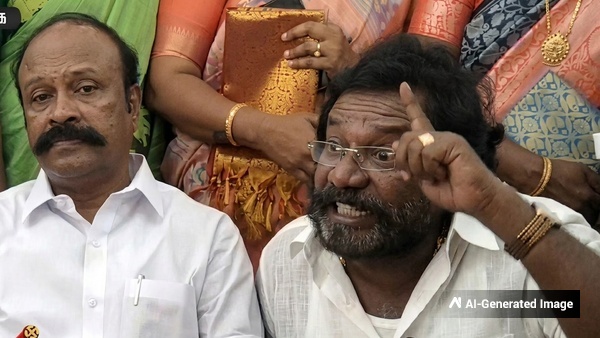 Actor-politician Karunas makes a strong statement about his son Ken Karunas campaign role crediting CM MK Stalin s welfare schemes for his expected victory in Sivaganga
