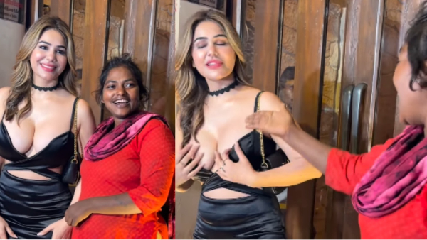 A Fan girl slutshamed Kangana Sharma for her revealing dress after taking selfie