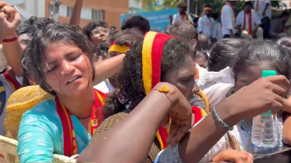 Vijay Rally Turns Scary in Trichy Female Fans Crushed in Crowd Chaos Video Goes Viral