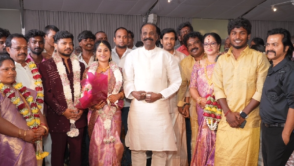 Director V Gowthaman s Daughter Engagement Sivakumar Vairamuthu and Celebrities Grace the Grand Event