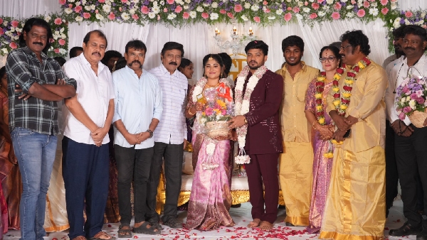 Director V Gowthaman s Daughter Engagement Sivakumar Vairamuthu and Celebrities Grace the Grand Event