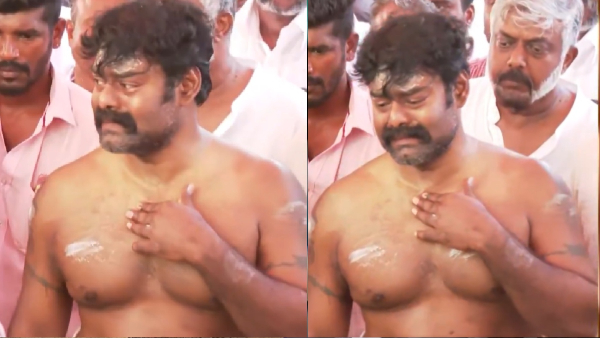 R K Suresh Breaks Down at Brother s Funeral Seeman Pays Tribute