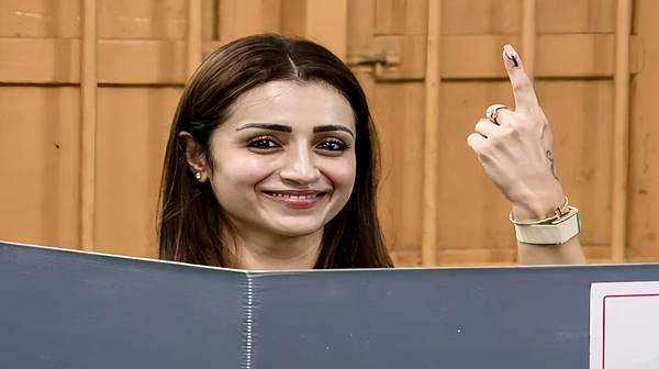 Tamil Nadu Election 2026 84 69 Turnout Trisha Krishnan s Viral Post Sparks Vijay Support Buzz
