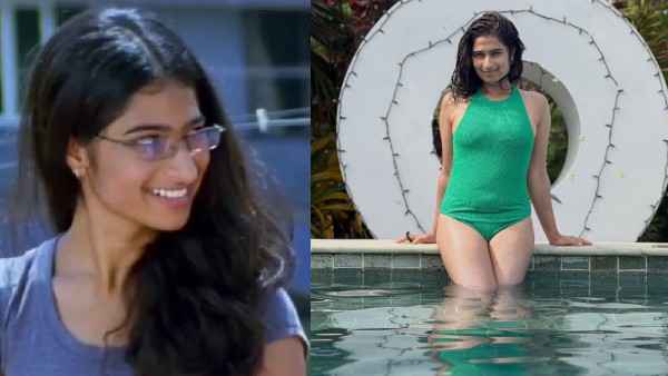 Summer Special Siva Manasula Sakthi Jiiva s reel sister Sneha Murali swim wear videos stuns fans