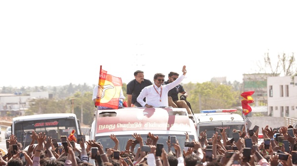 Vijay Political Entry Sparks Debate Actress Swarnamalya Reacts Video Goes Viral Vijay Political Entry Sparks Debate Actress Swarnamalya Reacts Video Goes Viral