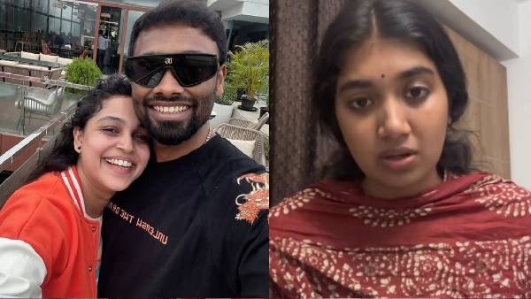 Resort Fame Vijay Kumar Rajendran Wife Nakshathra Murthy warns Anugraha Nambiar with defamation suit Resort Fame Vijay Kumar Rajendran Wife Nakshathra Murthy warns Anugraha Nambiar with defamation suit