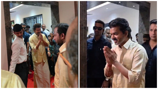 CM Vijay traditional look