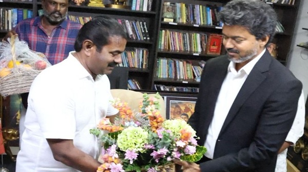Hats Off CM Vijay Director Vikraman s Video Goes Viral