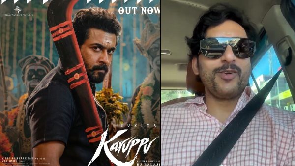 RJ Balaji s Viral Video on Karuppu Trailer Sparks Buzz Amid Vijay CM Swearing-In Debate
