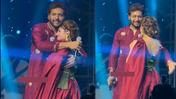 Ravi Mohan Hugs Kenisha on Stage Viral Guna Performance Sparks Buzz Online Ravi Mohan Hugs Kenisha on Stage Viral Guna Performance Sparks Buzz Online