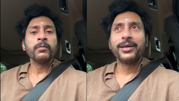 R J Balaji emotionally apologized to fans after Karuppu release delays confirming the film will release at 6 PM R J Balaji emotionally apologized to fans after Karuppu release delays confirming the film will release at 6 PM