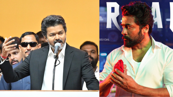 Suriya s Karuppu Packed With Vijay References Fans Discuss TVK Promotion Angle in RJ Balaji Film Suriya s Karuppu Packed With Vijay References Fans Discuss TVK Promotion Angle in RJ Balaji Film