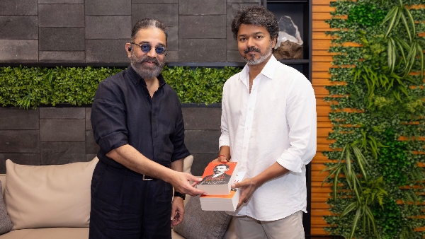 Kamal Haasan Meets Vijay Praises CM Vijay s Warm Hospitality and Discusses Tamil Cinema Welfare Kamal Haasan Meets Vijay Praises CM Vijay s Warm Hospitality and Discusses Tamil Cinema Welfare