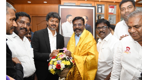 Viduthalai Chiruthaigal Katchi Slams Viral Sofa Trolls Linked to CM Vijay Visit Rumours