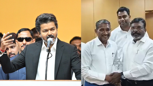 Vanniarasu Becomes VCK s First Minister in CM Vijay Cabinet Emotional Political Moment Goes Viral