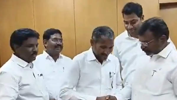 Vanniarasu Becomes VCK s First Minister in CM Vijay Cabinet Emotional Political Moment Goes Viral