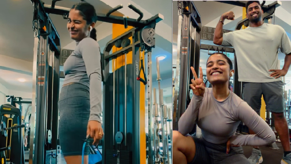 Chaitra Achar s Fast Skipping Workout Video Goes Viral Fans Praise Her Fitness and Dedication in Gym Chaitra Achar s Fast Skipping Workout Video Goes Viral Fans Praise Her Fitness and Dedication in Gym