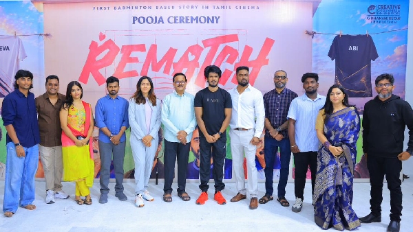 KPY Bala s Next Film Rematch to Focus on Badminton-Based Sports Romance Drama KPY Bala s Next Film Rematch to Focus on Badminton-Based Sports Romance Drama