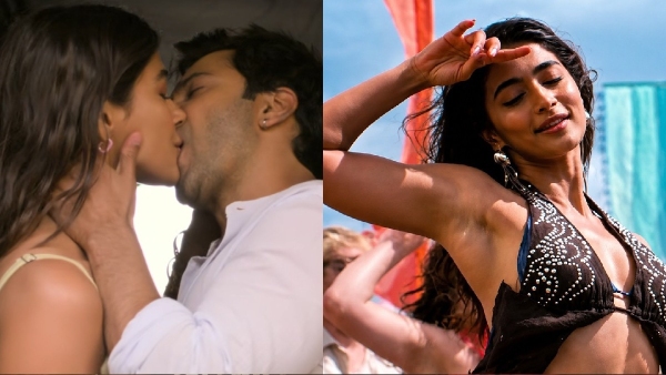 Varun Dhawan and Pooja Hegde Hot Lip Lock scenes in Tera Ho Jaun goes viral