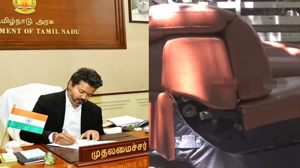 Like Pushpa 2 The Rule Sofa Deliveries at C V Shanmugam s House Go Viral Like Pushpa 2 The Rule Sofa Deliveries at C V Shanmugam s House Go Viral