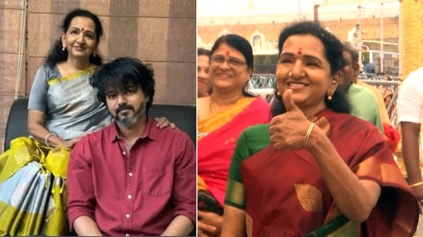 Vijay Swearing-In Ceremony Mother Shoba s Emotional Reaction Goes Viral Vijay Swearing-In Ceremony Mother Shoba s Emotional Reaction Goes Viral