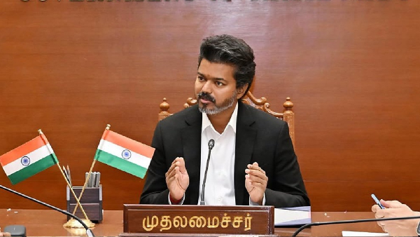 CM Vijay s Coat Suit price stirs debate in social media CM Vijay s Coat Suit price stirs debate in social media