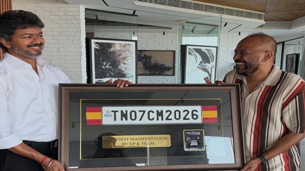 Venkat Prabhu Reveals Vijay Knew Nothing About Viral TN 07 CM 2026 Number Plate