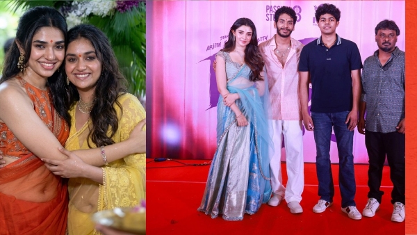 Krithi Shetty pairs with Shankar Son Arjith Shankar and got Anil Ravipudi Movie also at a same time Krithi Shetty pairs with Shankar Son Arjith Shankar and got Anil Ravipudi Movie also at a same time