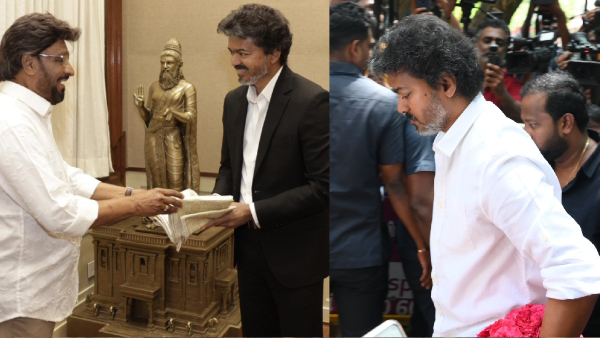 CM Vijay pays his last respect to Late Director and Actor Bhagyaraj