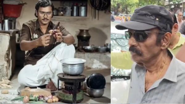 Goundamani pays last respect to Bhagyaraj demise