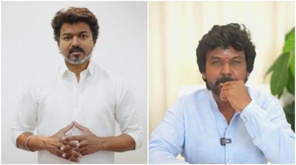 Raghava Lawrence Faces Backlash Over Street Dog Remark While Praising Vijay Government