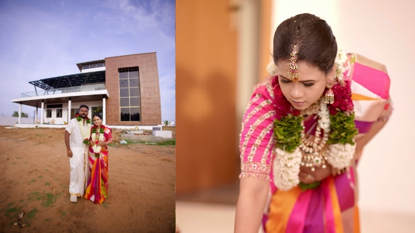 VJ Manimegalai and Hussain Move Into Their Dream Home Housewarming Photos Win Hearts VJ Manimegalai and Hussain Move Into Their Dream Home Housewarming Photos Win Hearts