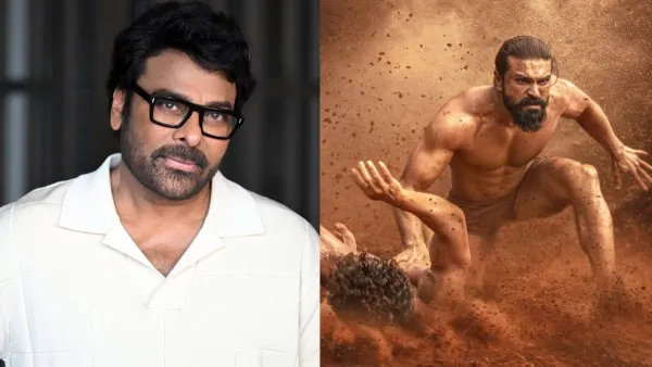 Chiranjeevi Reviews Peddi Megastar Gets Emotional Over Ram Charan s Blockbuster Success
