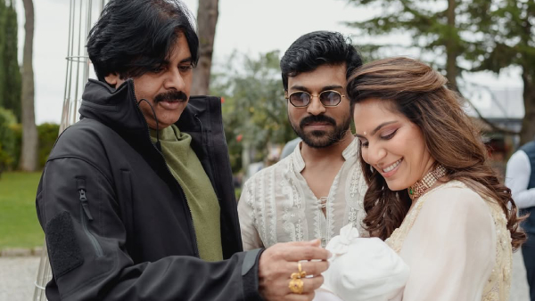 Ram Charan amp amp Upasana Share Adorable Photo of Their Three Children